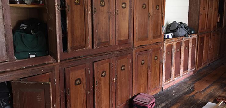 On the way to the Rest rooms