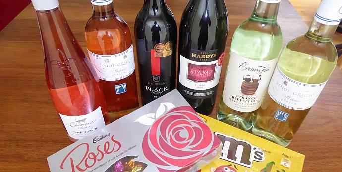 Weekly prizes of wines or chocolates give everyone an incentive