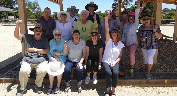 Petanque on New Years Day 2019 - what a great way to start the year!